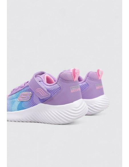 Calzado-SKECHERS BOUNDER-HYDRA COOL-303452L-LVMT-NIÑA-VIOLETA CLARO