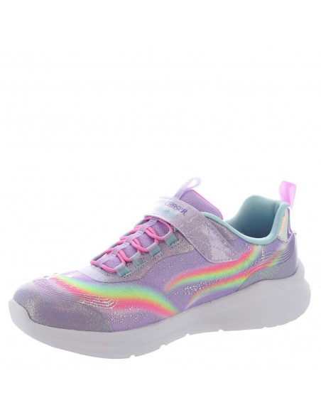 Calzado-SKECHERS UNICORN CHASER-302298L-LVMT-NIÑA-VIOLETA CLARO