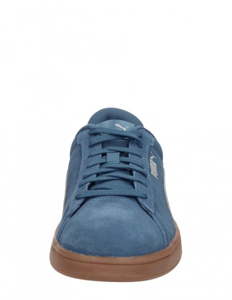 ZAPATILLAS PUMA Smash 3.0 390984-28 AZUL GRISÁCEO/GRIS UNISEX