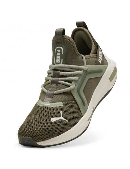 ZAPATILLA RUNNING SOFTRIDE ENZO 5 311098-20 VERDE MILITAR HOMBRE
