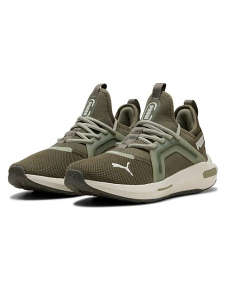 ZAPATILLA RUNNING SOFTRIDE ENZO 5 311098-20 VERDE MILITAR HOMBRE