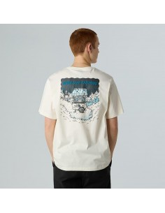 CAMISETA U POWDER DAYS RELAXED SUN WHITE D 2