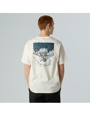 CAMISETA U POWDER DAYS RELAXED SUN WHITE D