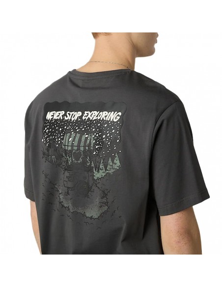 CAMISETA U POWDER DAYS RELAXED SUN ASPHALT G