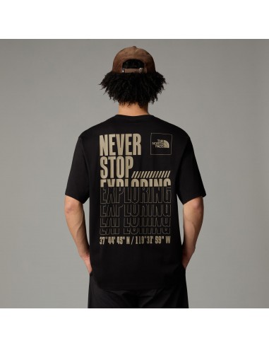 CAMISETA M COORDINATES RELAXED S TNF BLACK
