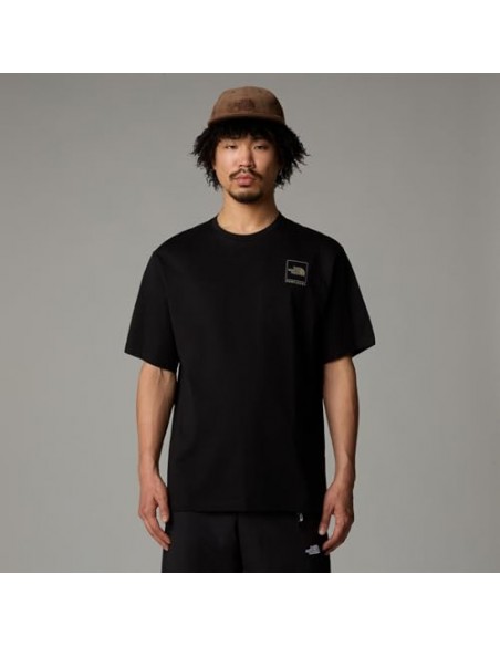 CAMISETA M COORDINATES RELAXED S TNF BLACK