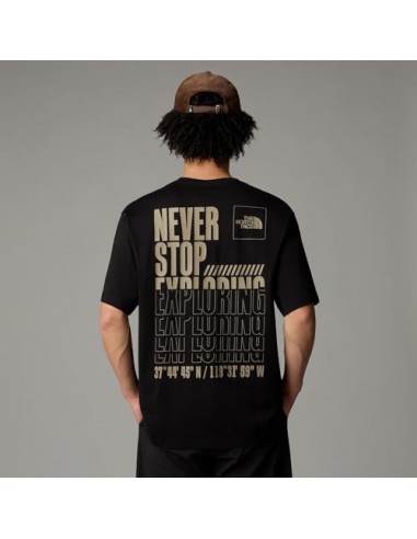 CAMISETA M COORDINATES RELAXED S TNF BLACK