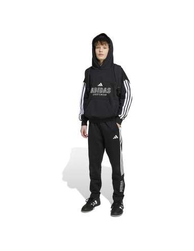 Pantalón de chándal Adidas-J HOT FL PT- NIÑO NEGRO