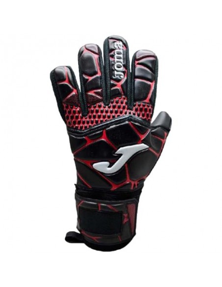 GUANTES PORTERO JOMA GK- PRO NEGRO ROJO  400908-106  UNISEX JUNIOR