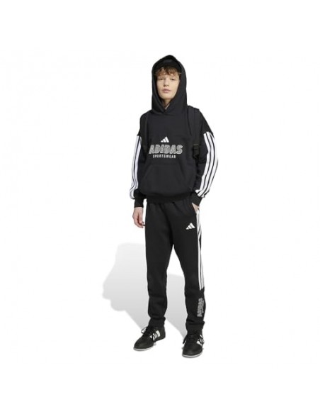 Pantalón de chándal Adidas-J HOT FL PT- NIÑO NEGRO