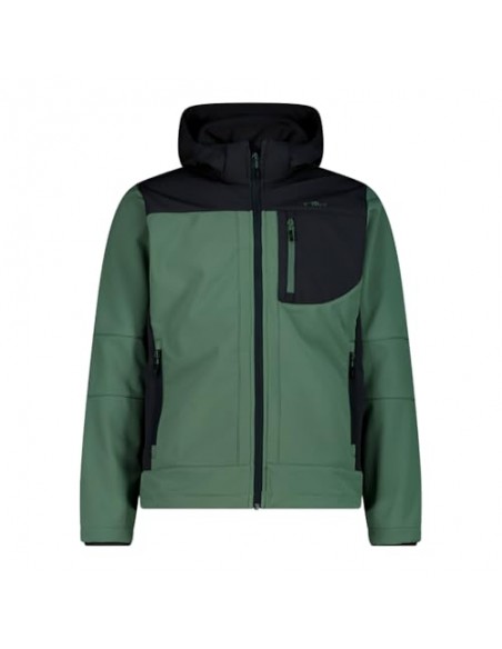Chaqueta  CMP  MAN JACKET ZIP HOOD  3A01787N-04CT VERDE  HOMBRE