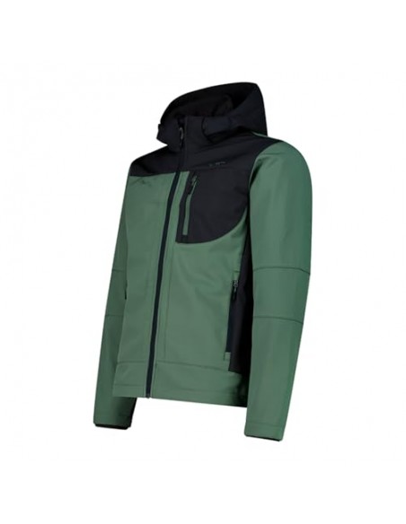 Chaqueta  CMP  MAN JACKET ZIP HOOD  3A01787N-04CT VERDE  HOMBRE