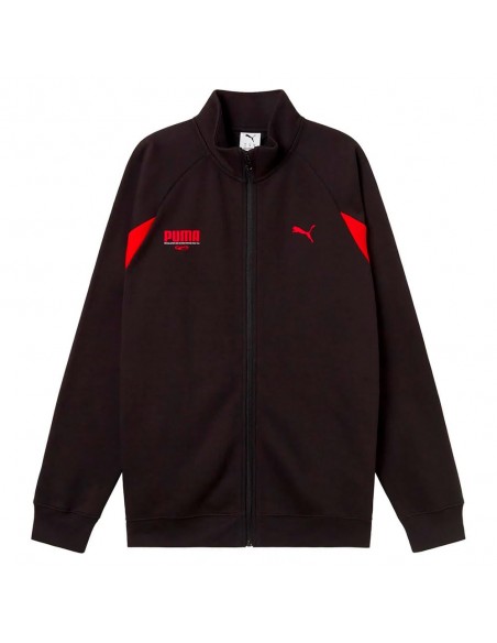 CHAQUETA DE CHÁNDAL PUMA SPORT GRAPHIC FULL-ZIP FL BLACK/RED