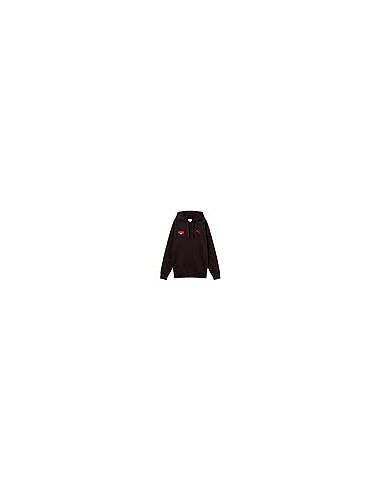 SUDADERA PUMA GRAPHIC HOODIE FL BLACK