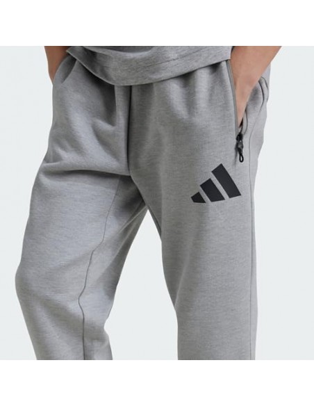 Pantalón de chándal Adidas-J Z.N.E. PT-JI7543 GRIS-UNISEX JUNIOR