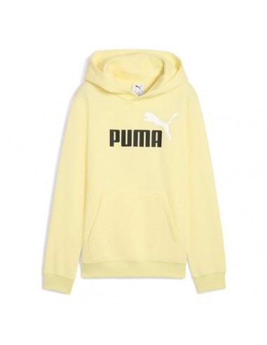 SUDADERA PUMA ESS 2 COLOR Nº 1 LOGO HOODIE GOLD...