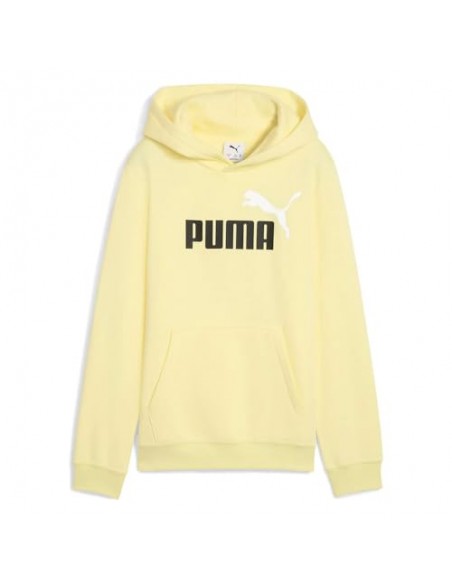 SUDADERA PUMA ESS 2 COLOR Nº 1 LOGO HOODIE GOLD MOON