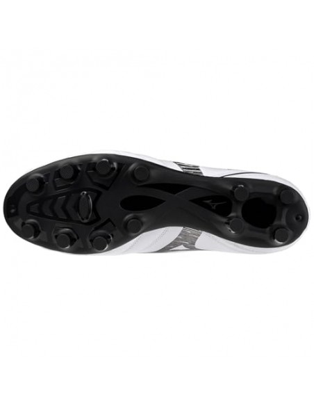 BOTA FUTBOL MIZUNO MONARCIDA NEO III SELECT-P1GA2425-09-BLANCO-NEGRO-UNISEX