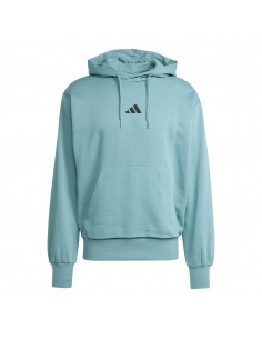 Sudadera ADIDAS M FEELCOZY HD-JX5659-AZUL-HOMBRE