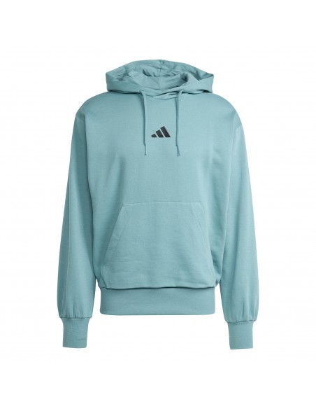 Sudadera ADIDAS M FEELCOZY HD-JX5659-AZUL-HOMBRE