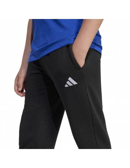 Pantalón de chándal Adidas-J SL  FL PT 225-JC9765 NEGRO-UNISEX JUNIOR