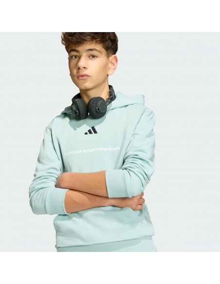 SUDADERA ADIDAS B FL HD PRETEA