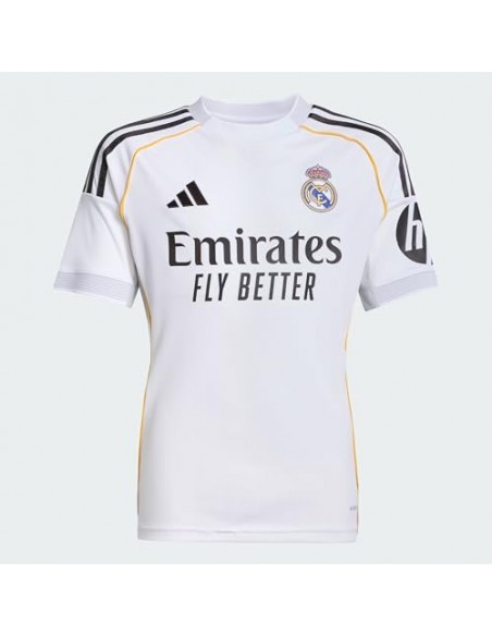 Camiseta de equipos ADIDAS REAL H JSY Y-JN8887-BLANCO-UNISEX JUNIOR