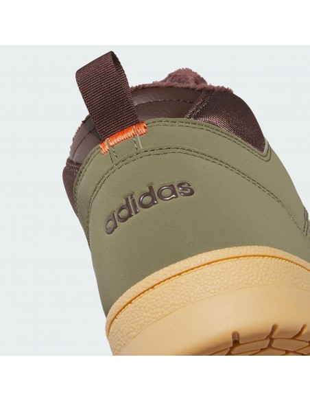 Calzado Basket UNISEX ADIDAS RAPID COURT MID WINTERIZED JR0184 VERDE OSCURO