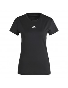 Camiseta manga corta Adidas-HYGLM T-IM8779 NEGRO-MUJER