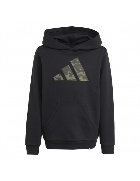 Sudadera ADIDAS J CAMO HD-JV5128-NEGRO-UNISEX JUNIOR