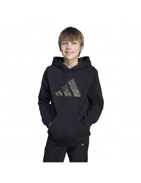 Sudadera ADIDAS J CAMO HD-JV5128-NEGRO-UNISEX JUNIOR