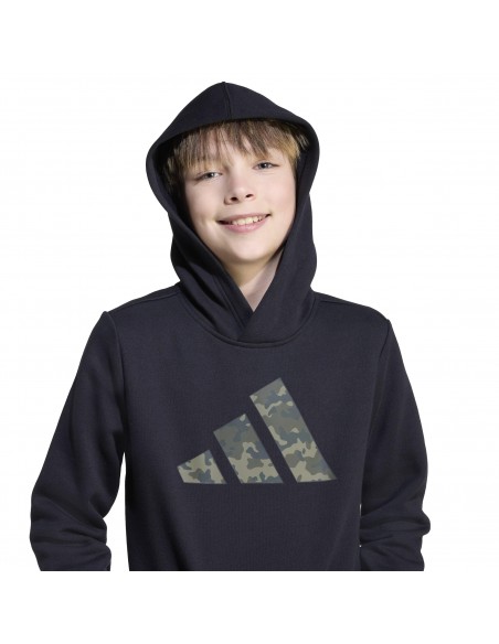 Sudadera ADIDAS J CAMO HD-JV5128-NEGRO-UNISEX JUNIOR