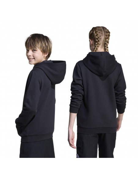 Sudadera ADIDAS J CAMO HD-JV5128-NEGRO-UNISEX JUNIOR