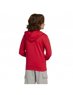 Sudadera Adidas-J BL FT HD 280-JE1389  ROJO -UNISEX JUNIOR 2