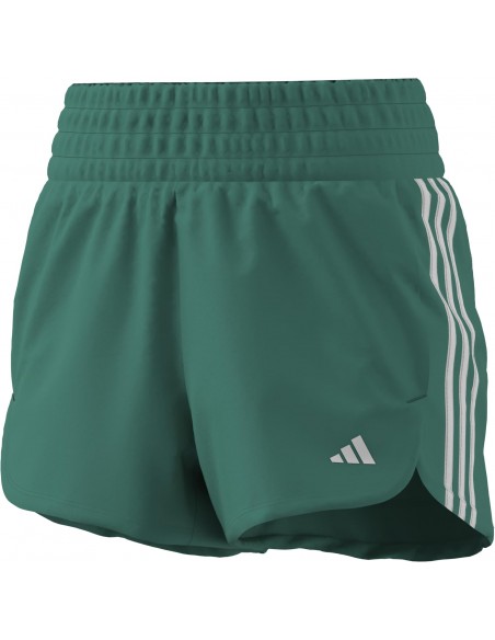 Pantalón corto ADIDAS PACER WVN HIGH-JX3841-MARRON-MUJER