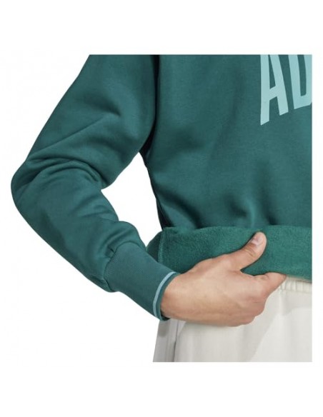 Sudadera ADIDAS M COLLEGIATE SW-JM1733-VERDE-HOMBRE
