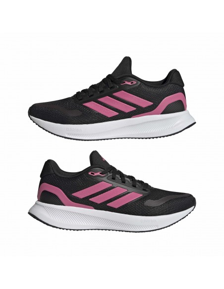 Zapatilla de Running ADIDAS RUNFALCON 5 W-JR3093-NEGRO de MUJER
