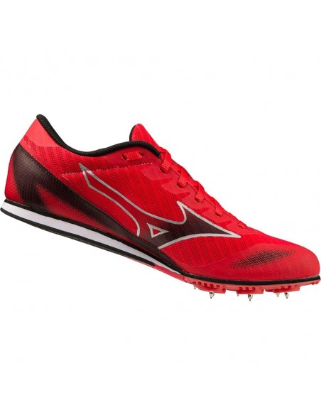 ZAPATILLA DE CLAVOS MIZUNO X FIRST 2-U1GA2332-03-ROJO-NEGRO-UNISEX