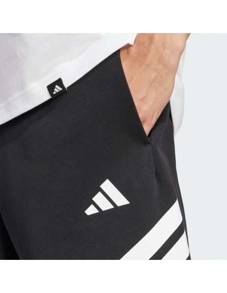 Pantalón corto Adidas-M FI 3S SHO-JD4884 NEGRO-HOMBRE