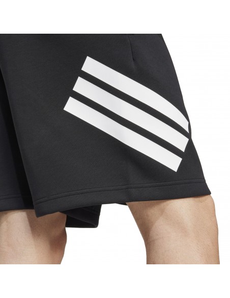 Pantalón corto Adidas-M FI 3S SHO-JD4884 NEGRO-HOMBRE