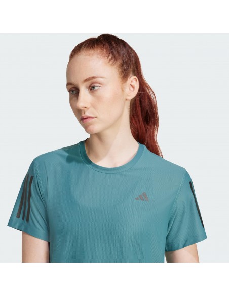 Camiseta manga corta ADIDAS OTR B TEE-JW9671-AZUL-MUJER