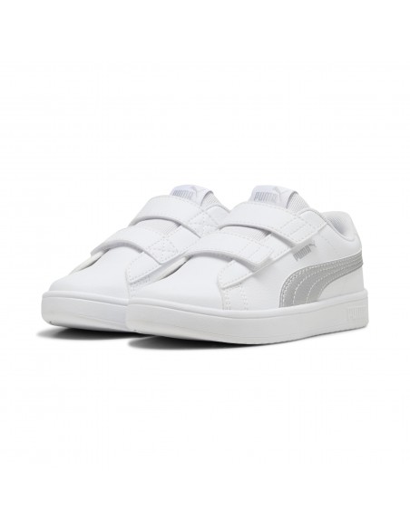 Calzado multideporte Puma Rickie Classic V PS-394253-13-BLANCO NEGRO UNISEX JUNIOR