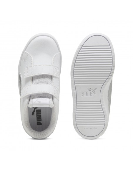 Calzado multideporte Puma Rickie Classic V PS-394253-13-BLANCO NEGRO UNISEX JUNIOR