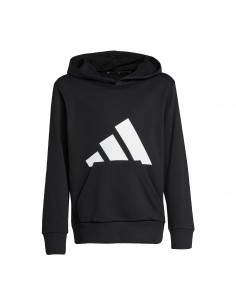 Sudadera Adidas-J BL FT HD 280-JC9667 NEGRO-UNISEX JUNIOR