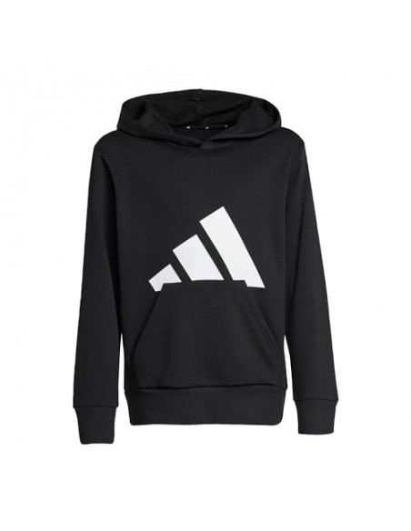 Sudadera Adidas-J BL FT HD 280-JC9667 NEGRO-UNISEX JUNIOR