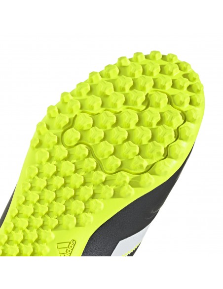 ADIDAS  BOTA FUTBOL COPA PURE III CLUB TF NEGRO/VERDE FLUOR