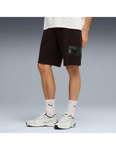 PANTALON CORTO HOMBRE NEGRO PUMA