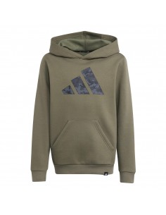 Sudadera ADIDAS J CAMO HD-JV5127-VERDE-UNISEX JUNIOR