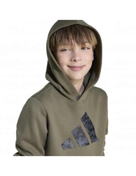 Sudadera ADIDAS J CAMO HD-JV5127-VERDE-UNISEX JUNIOR