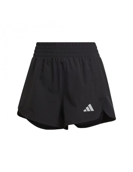 Pantalón corto ADIDAS TECH PACER-KA6364-NEGRO-MUJER